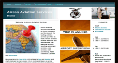 Desktop Screenshot of airservicesindia.com