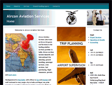 Tablet Screenshot of airservicesindia.com